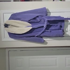 Purple Plush Robe